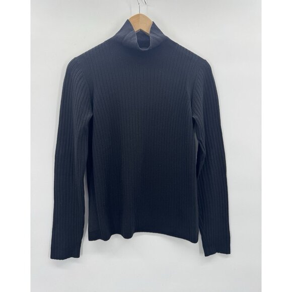 Everlane Sweaters - Everlane Womens Medium Ribbed Knit Sweater Wool Academia Minimalist Capsule Chic